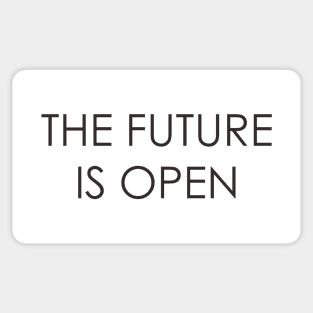 the future is open Sticker